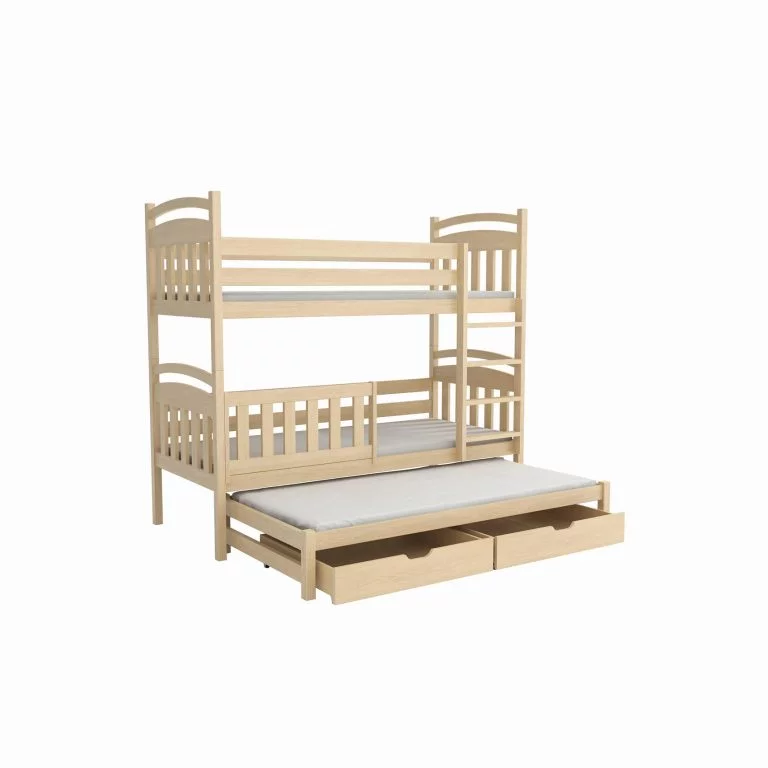 Patrová postel pro 3 osoby