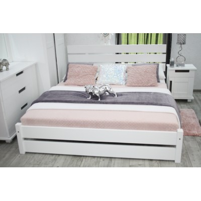 Dřevěná postel MD 16 100x200 cm borovice masiv