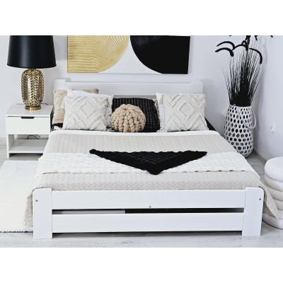 Dřevěná manželská postel MD 02 160x200 cm borovice masiv